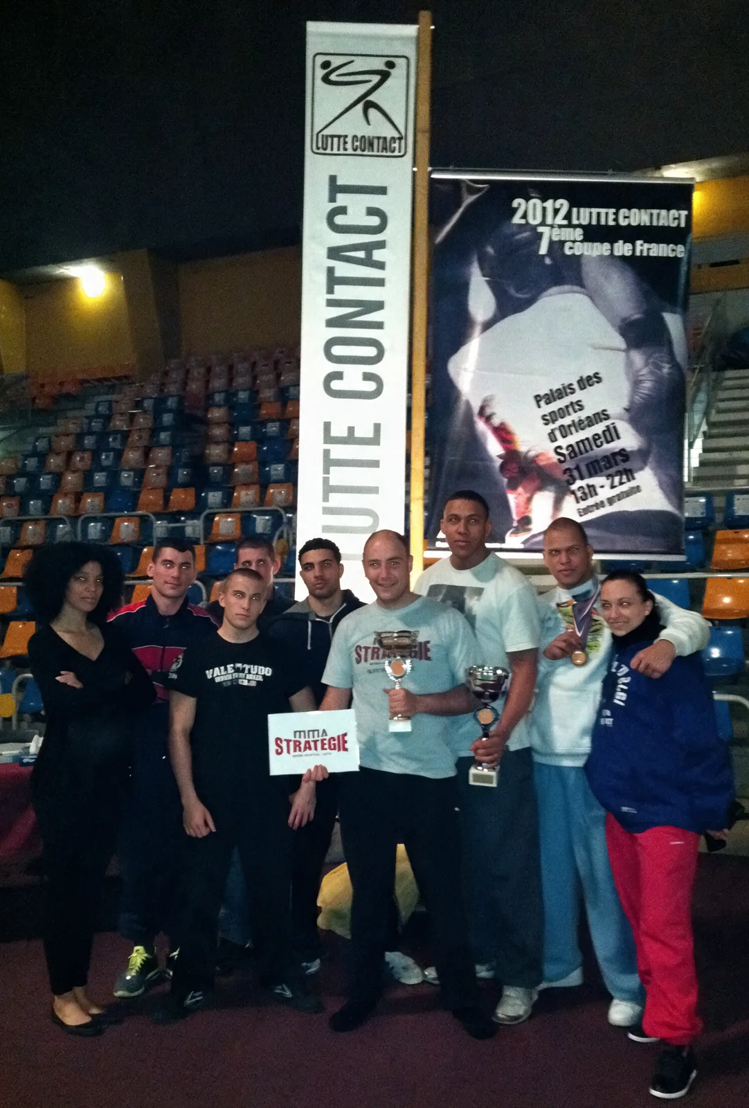 Groupe de licenciés MMA Stratégie, Coupe de France 2012